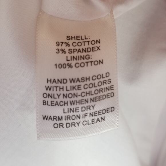 White House Black Market Red Black White Floral  Strapless Dress Lined Size 2 - Picture 5 of 5